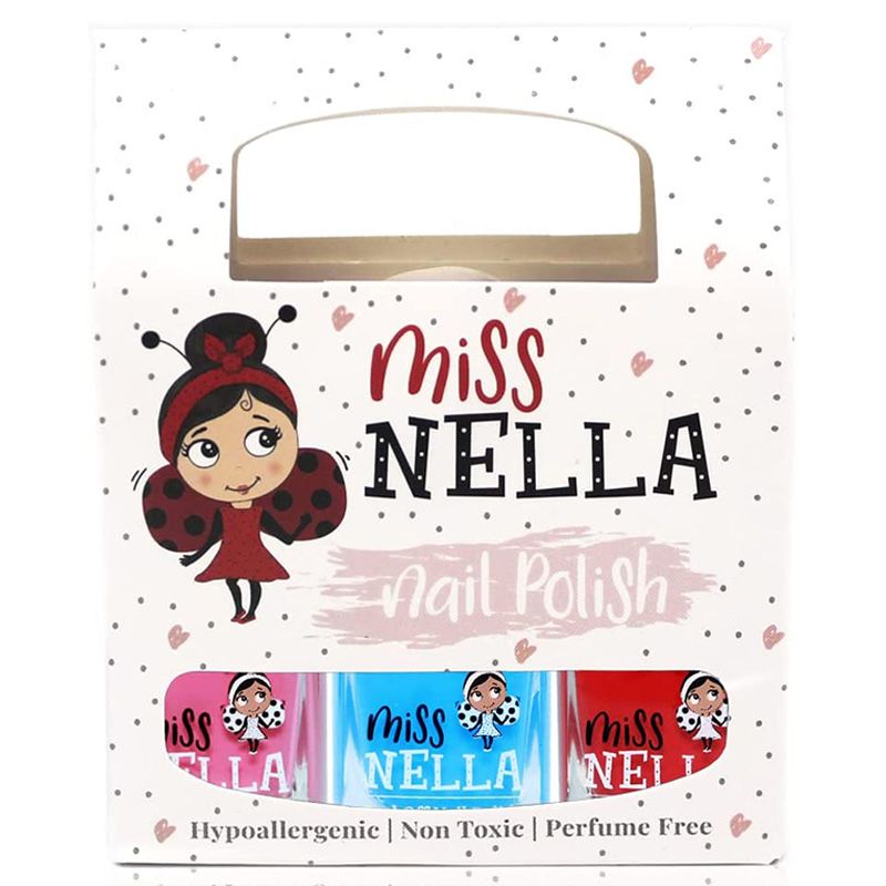 Miss Nella - Girl Power Nail Polish Pack of 3