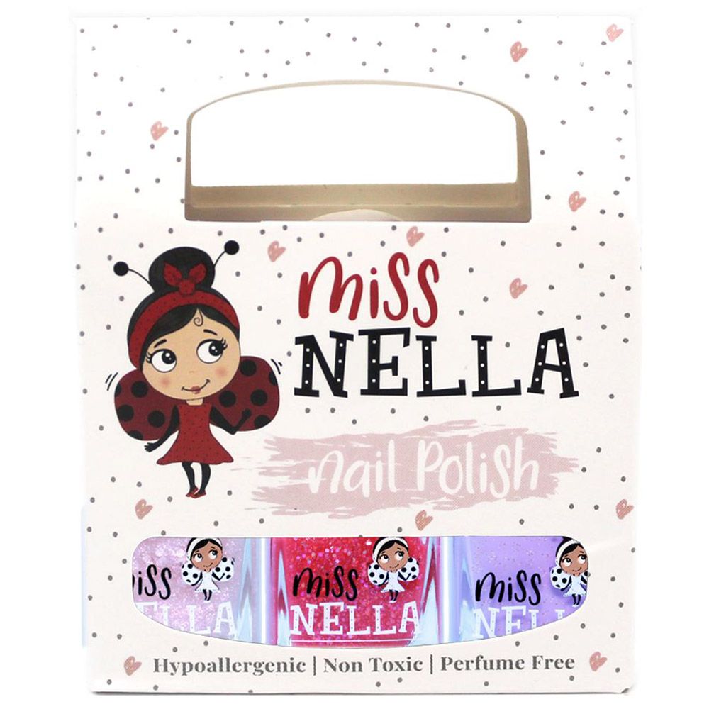 Miss Nella - Good Vibes Nail Polish Pack of 3