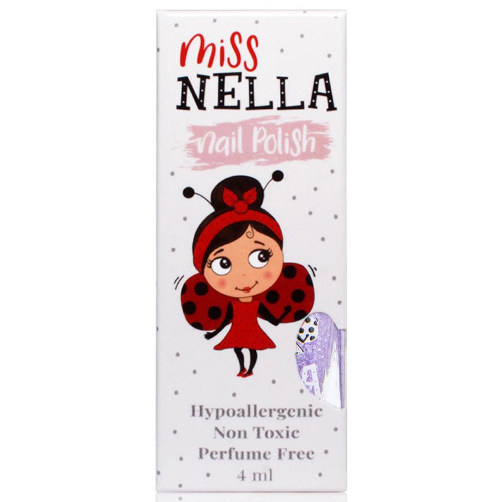 Miss Nella - Sparkly Zebra Nail Polish