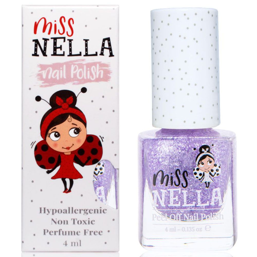 Miss Nella - Sparkly Zebra Nail Polish