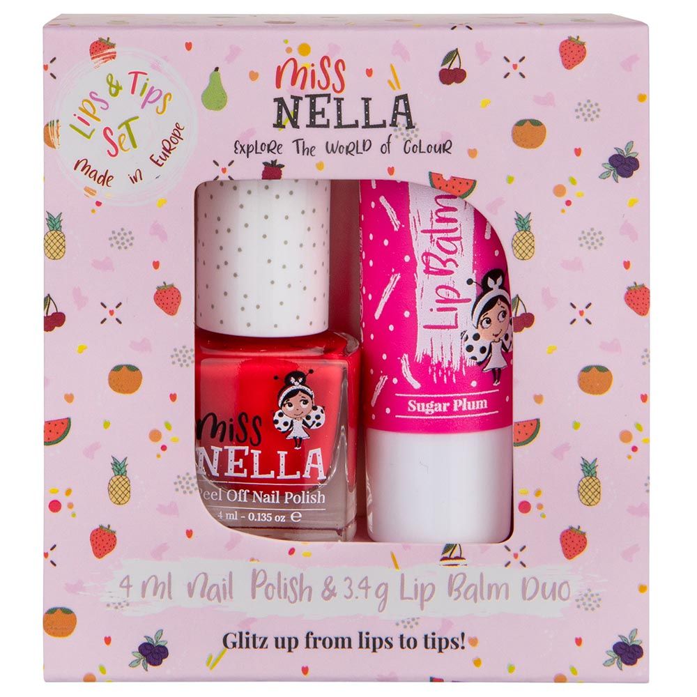 Miss Nella - Sugar Plum Lip Balm & Nail Polish