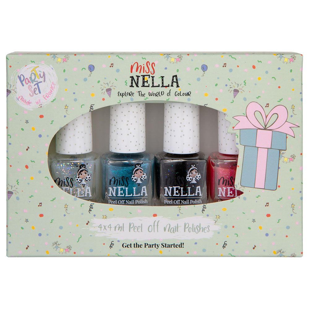 Miss Nella - Party Nail Polish Collection - 4pcs