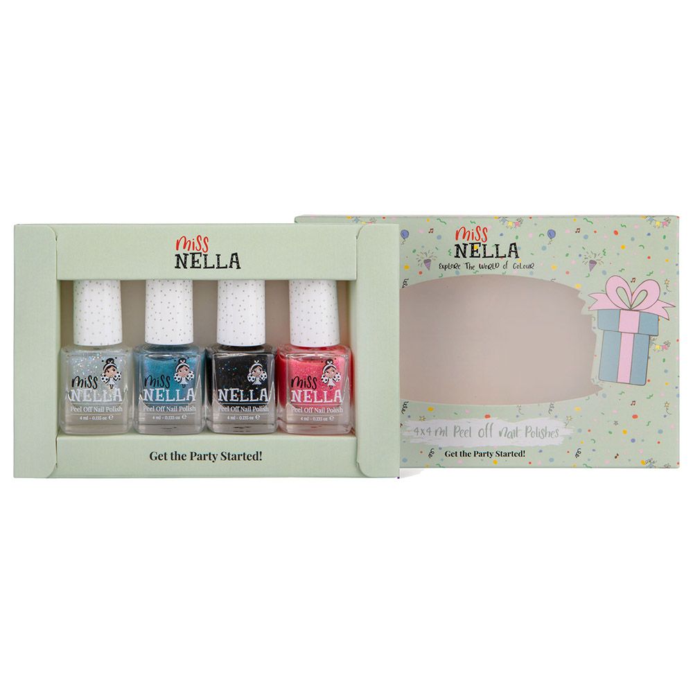 Miss Nella - Party Nail Polish Collection - 4pcs