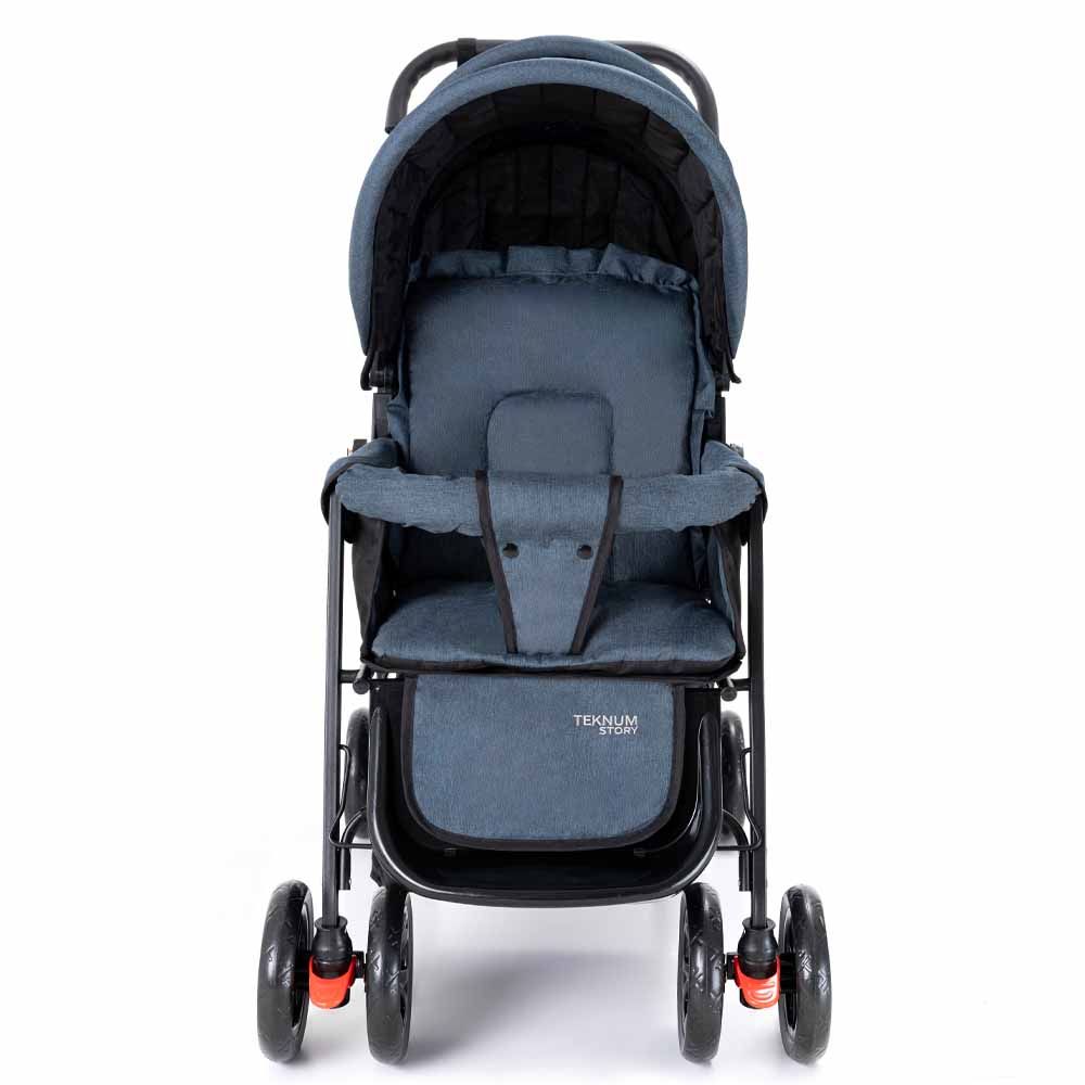 Teknum - Double Baby Stroller - Grey