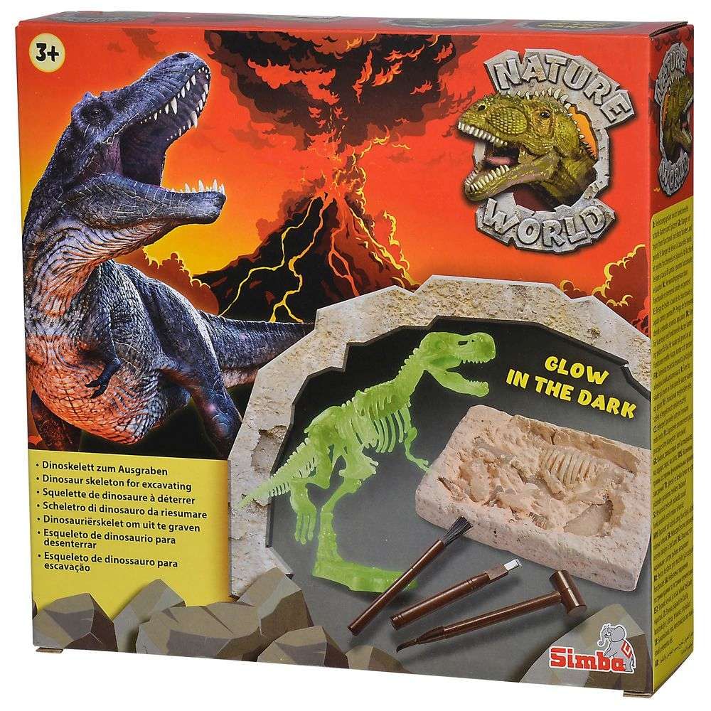 Simba - Glow In Dark T-Rex Excavation Kit