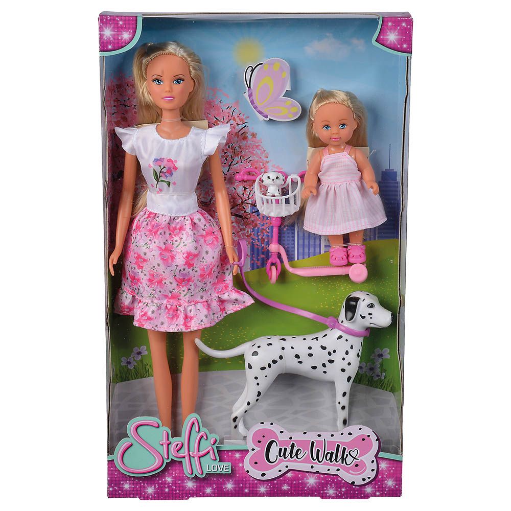 Simba - Steffi Love Cute Walk Doll Playset