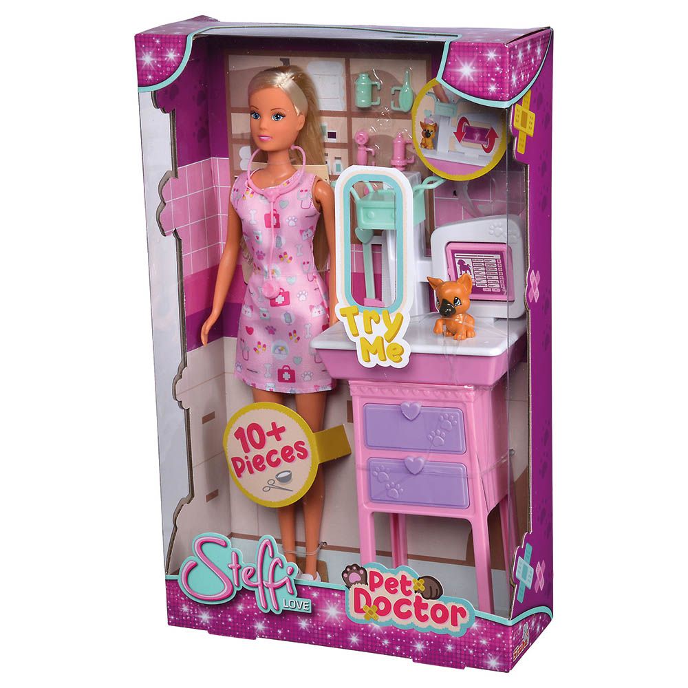 Simba - Steffi Love Pet Doctor Doll Playset