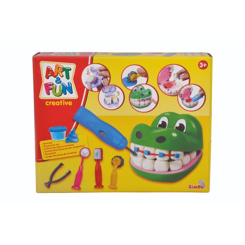 Simba - A&F Dough Set Crocodile Dentist