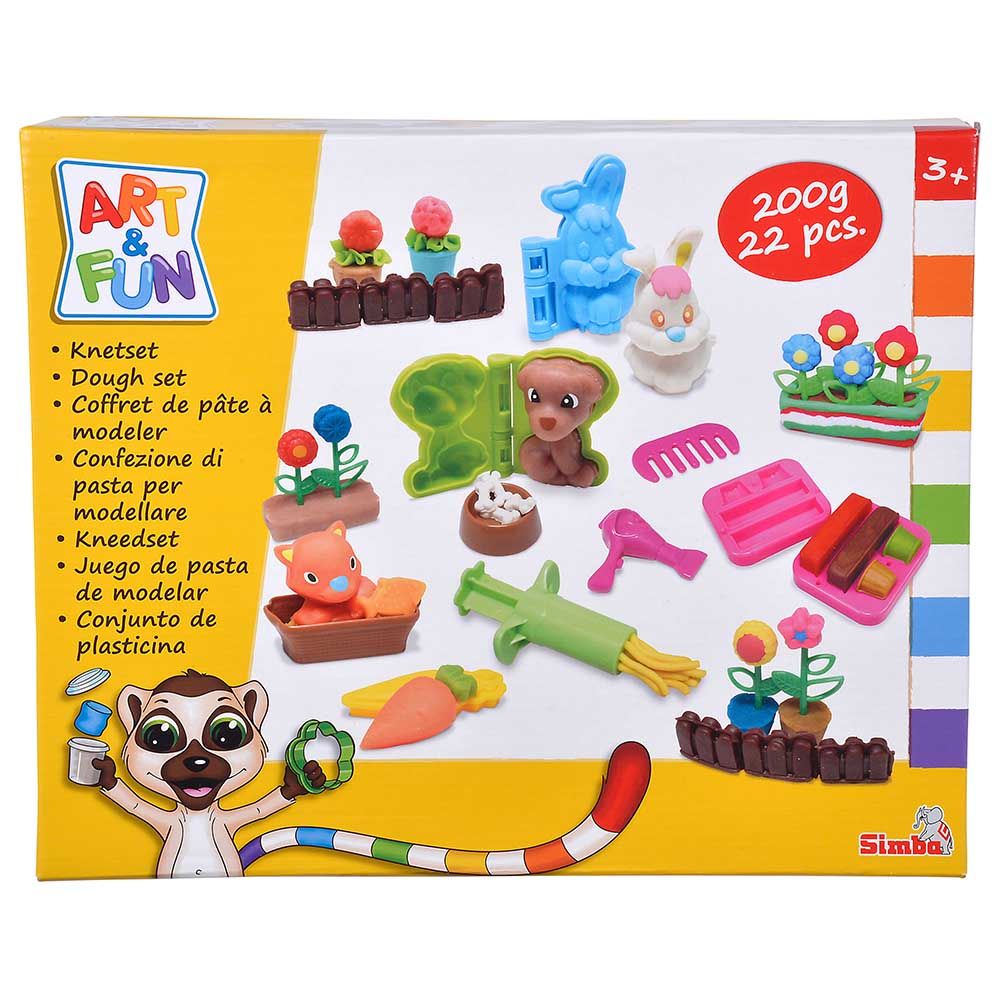 Simba - Art & Fun Dough Set - 22pcs - Pet Pal