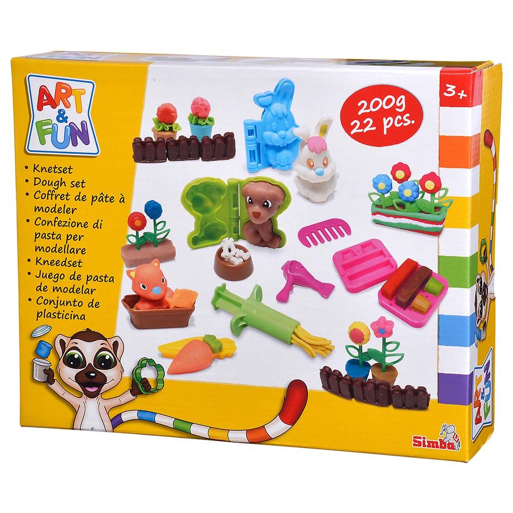 Simba - Art & Fun Dough Set - 22pcs - Pet Pal