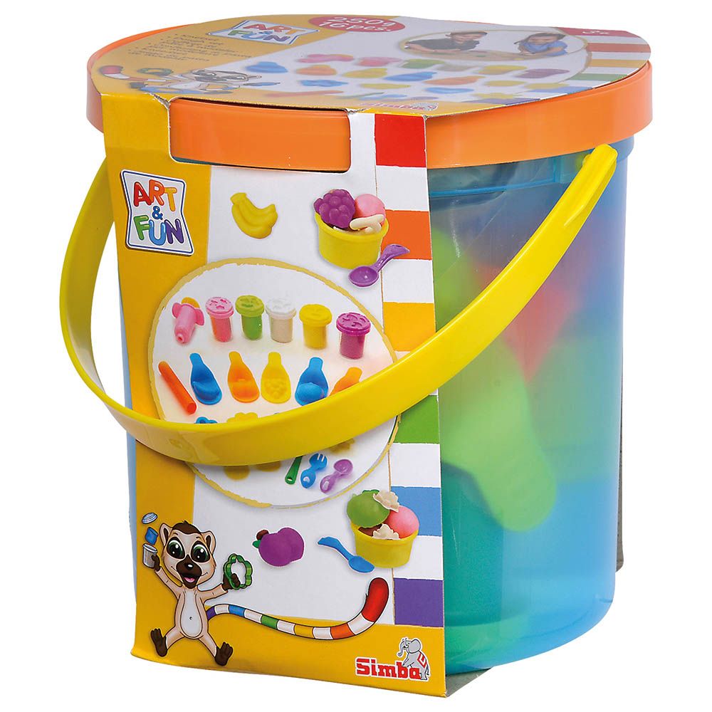 Simba - Art & Fun Dough Set - Fruit Bucket