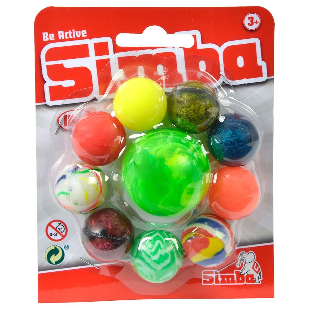 Simba - Bouncing Balls Set - 10pcs