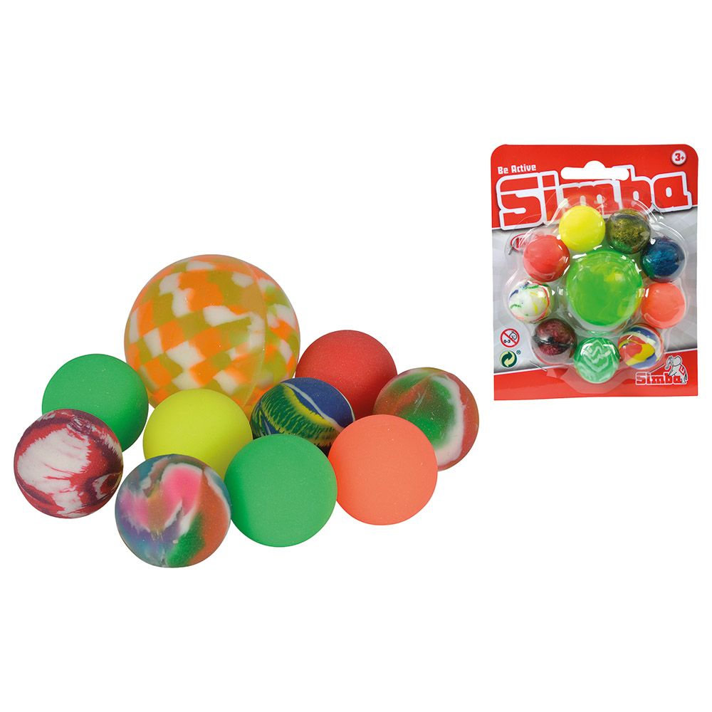 Simba - Bouncing Balls Set - 10pcs