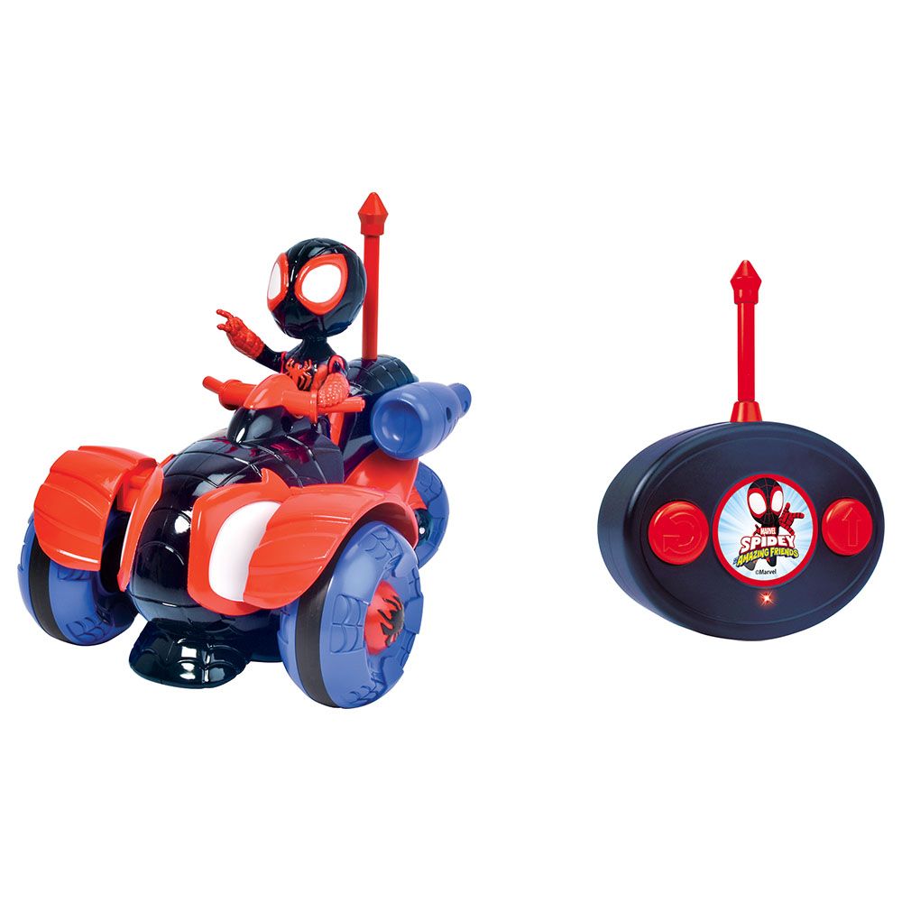 Jada - Remote Control Miles Morales Web Crawler - Black