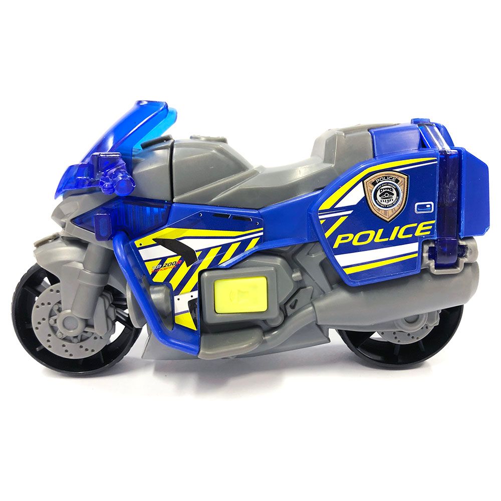 Dickie - Police Motorbike - Blue