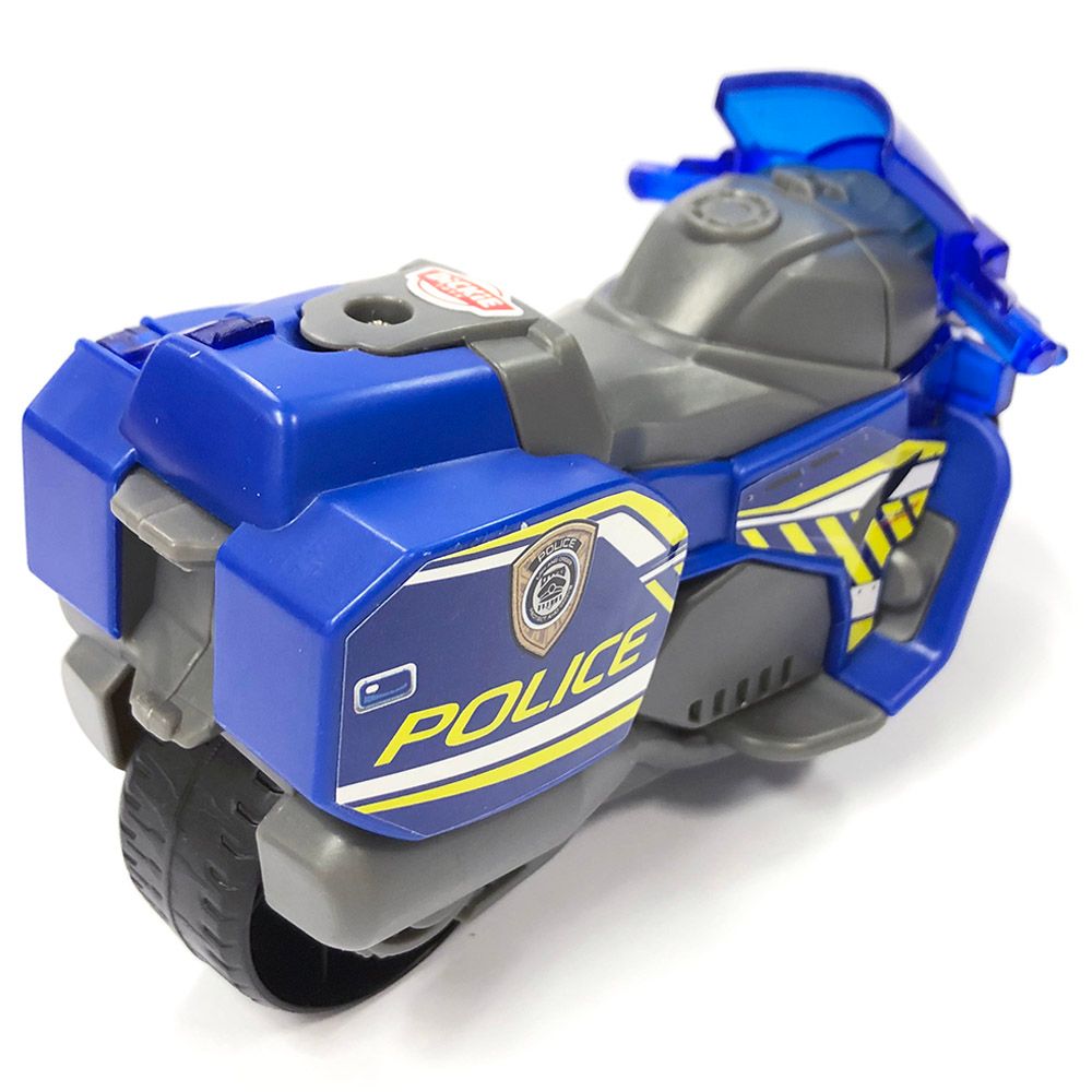 Dickie - Police Motorbike - Blue