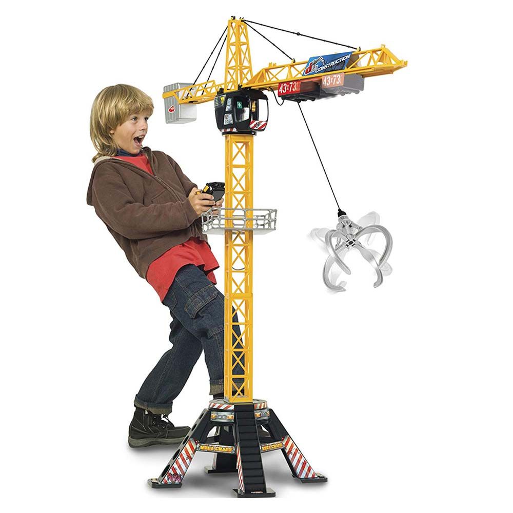 Dickie - Mega Crane - Yellow