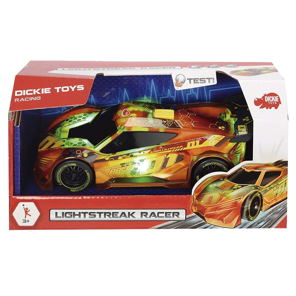 Dickie - Light Streak Racer Friction 20cm