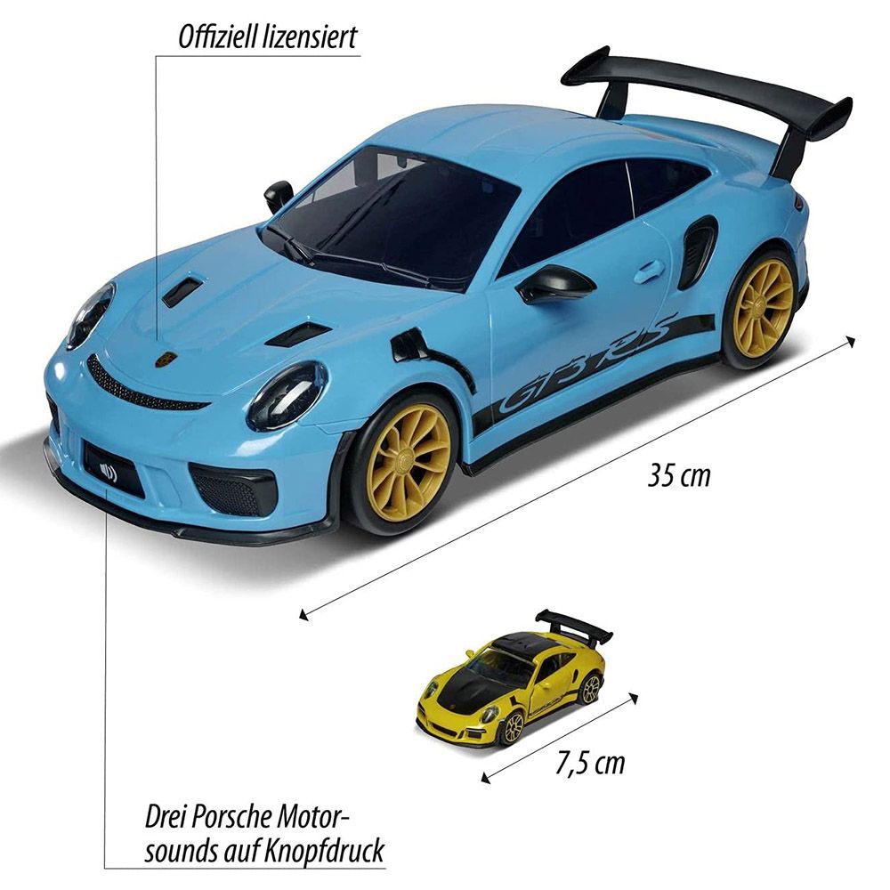 ماجوريتي - مجسم بورش 911 DT-3 RS للحمل + 1 سيارة