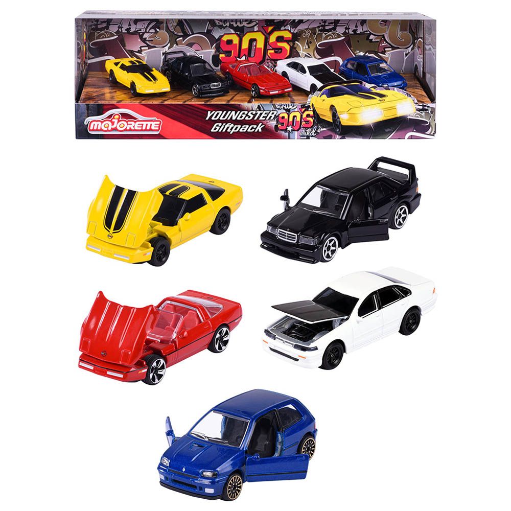 Majorette - Youngster Car Giftpack - 5pcs