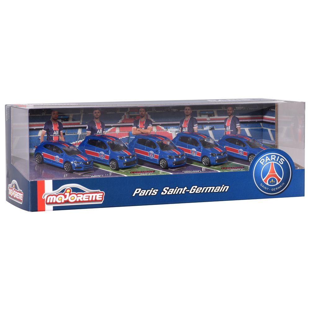 Majorette - Paris Saint Germain Cars Giftset - Pack of 5