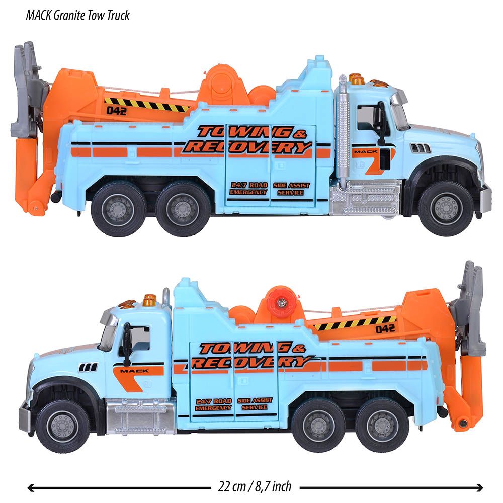 Majorette - Mack Granite Tow Truck