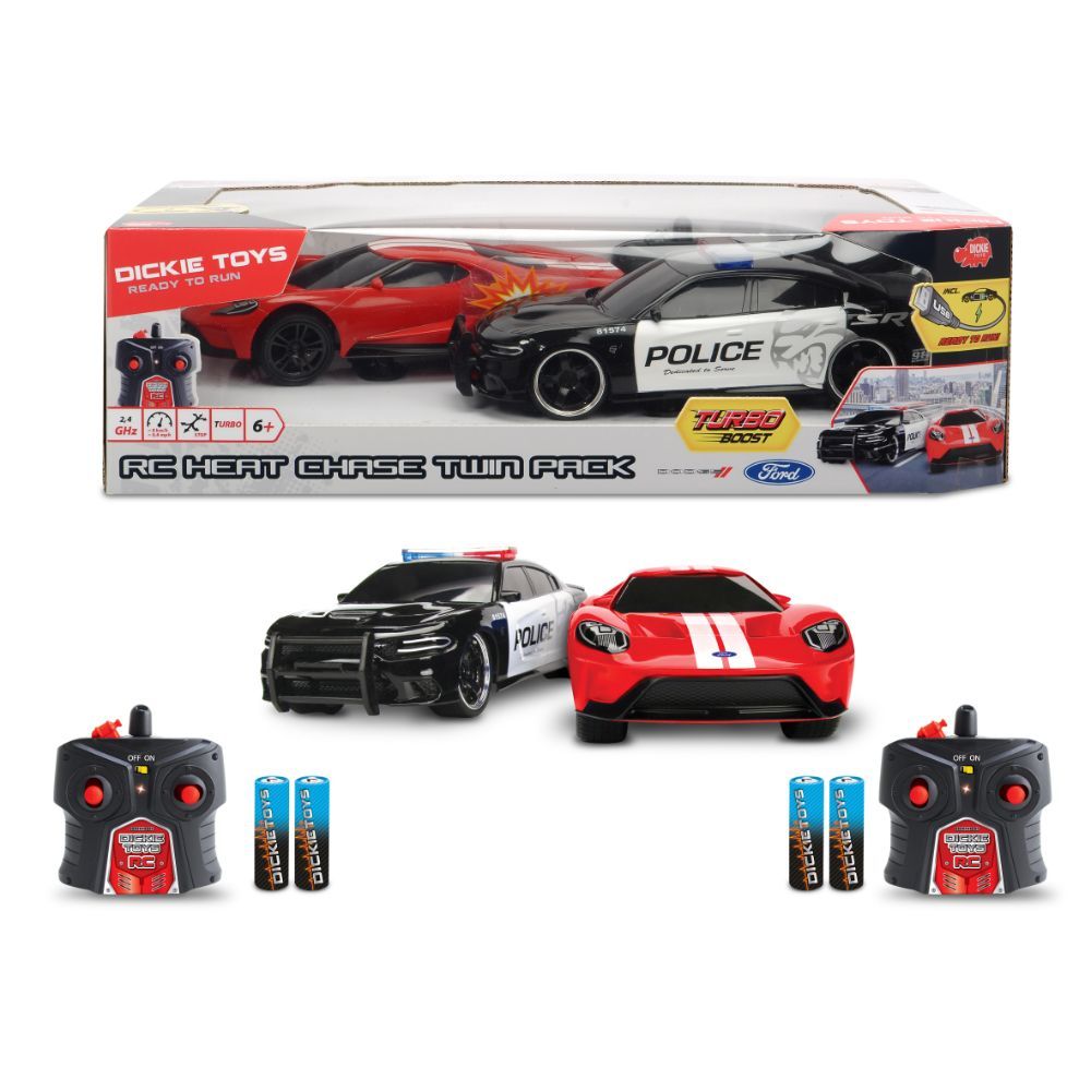 Dickie - R/C Heat Chase Twin Pack