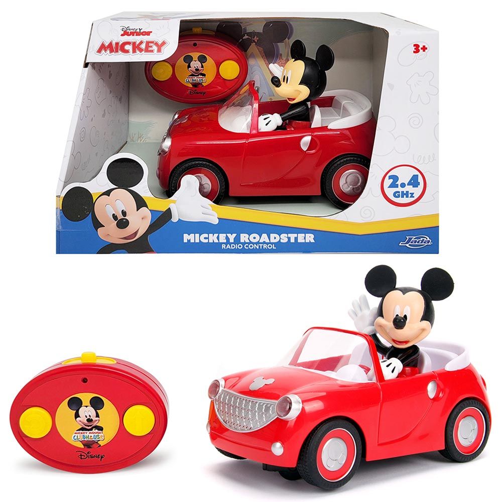 Jada - Remote Control Mickie Roadster - Red