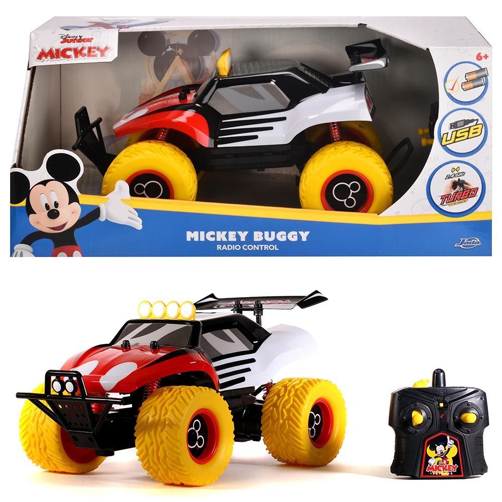 Jada - Remote Control Mickey Mouse Buggy 1:14