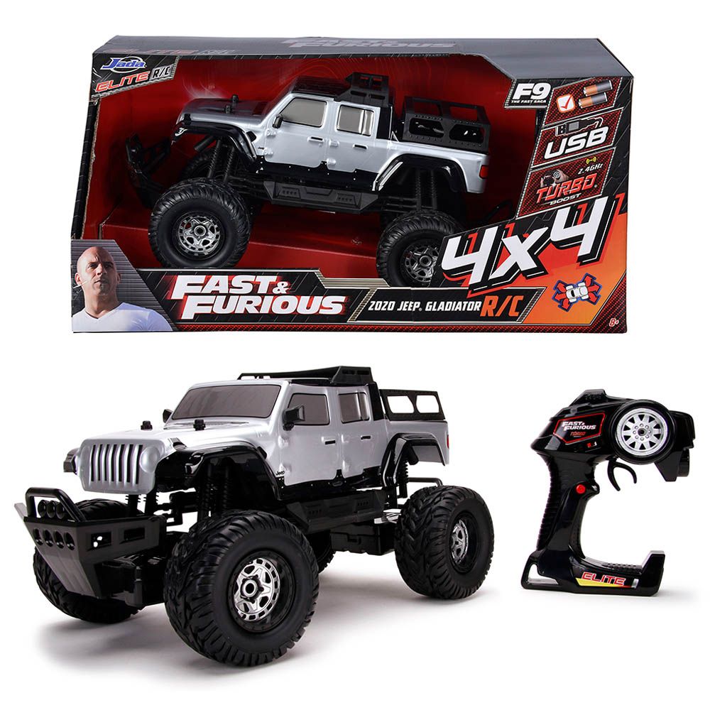 Jada - Fast & Furious RC Jeep Gladiator 4x4 1:12