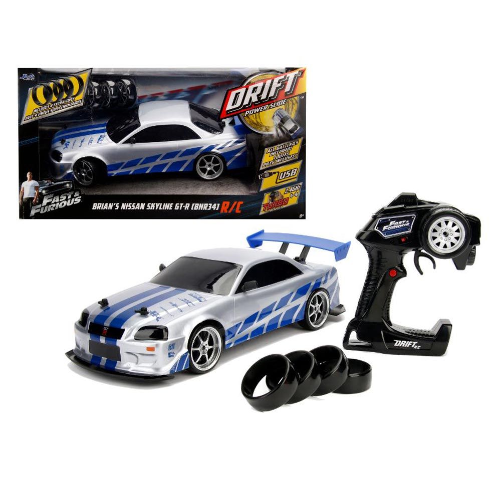 Jada - Fast & Furious R/C Nissan Skyline GTR 1:10