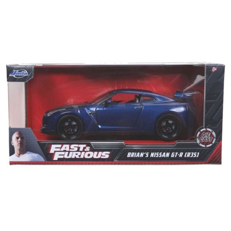 Jada - 1:24 Fast & Furious 2009 Nissan GT-R - Black