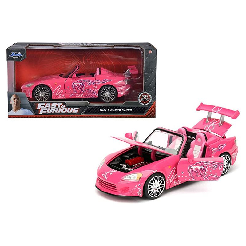 Jada - 1:24 Fast & Furious Honda S200 Convertible - Pink