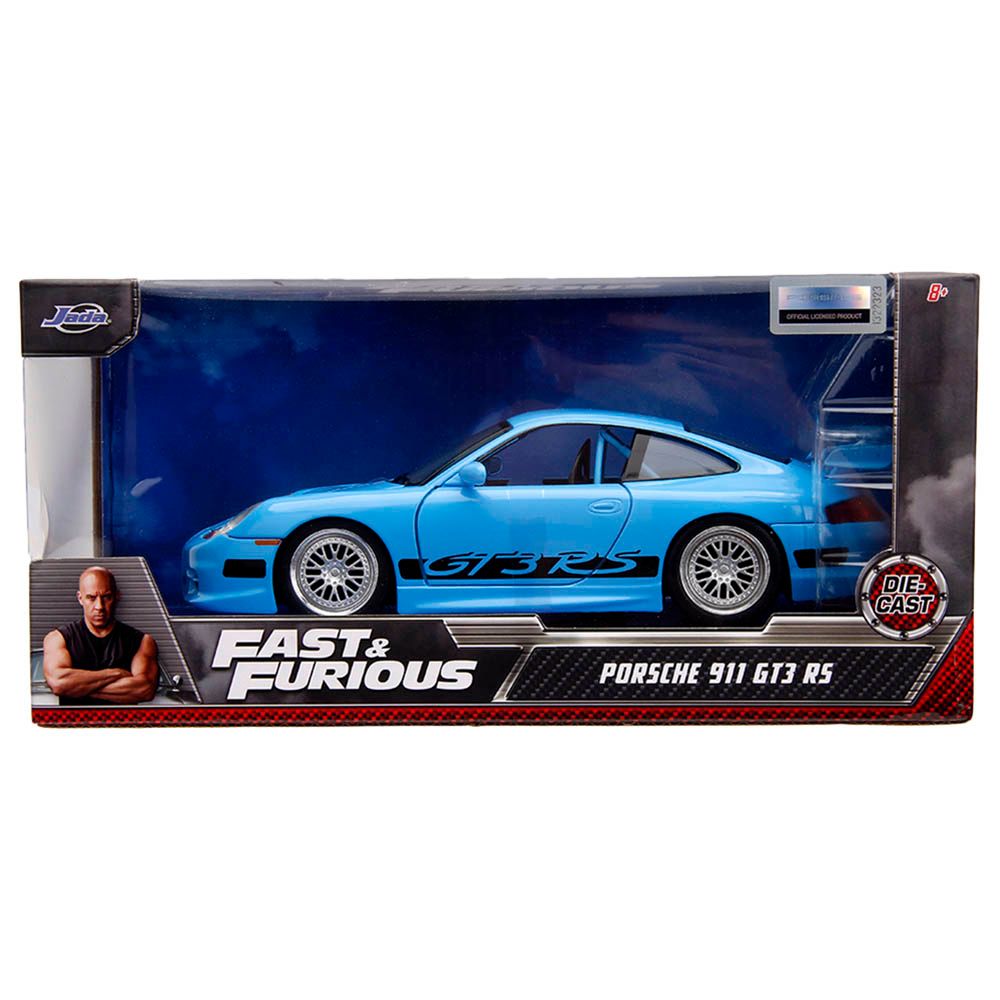 Jada - Fast & Furious Brian's Porsche 911 Gt3 R5 - Blue