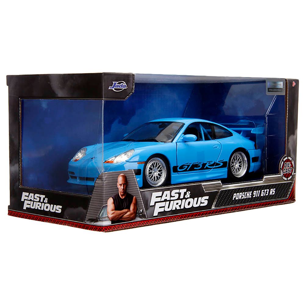 Jada - Fast & Furious Brian's Porsche 911 Gt3 R5 - Blue