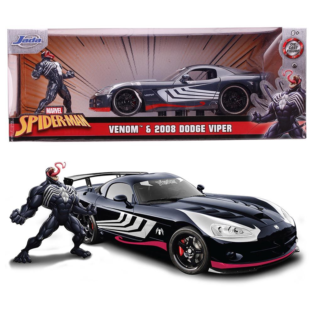 Jada - Marvel Venom 2008 Dodge Viper 1:24