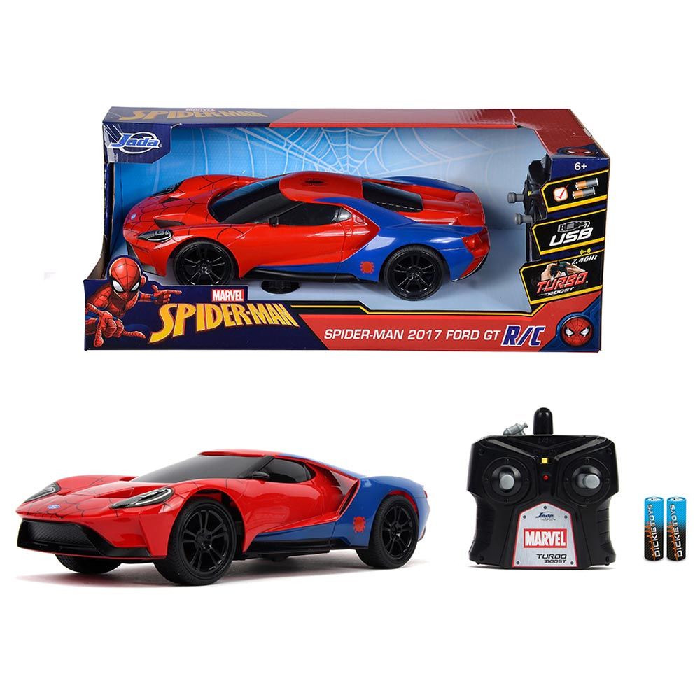 Jada - Marvel RC Spiderman 2017 Ford GT 1:16