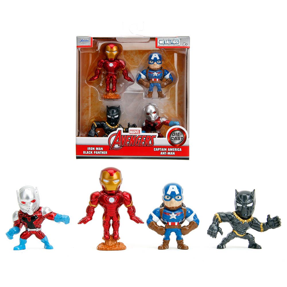 Jada - Avengers Figures - 4pcs - 2.5-Inch