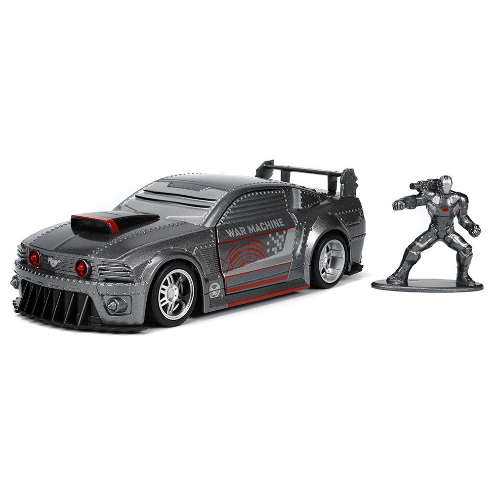 Jada - Marvel War Machine 2006 Ford Mustang Gt 1/32 - Grey