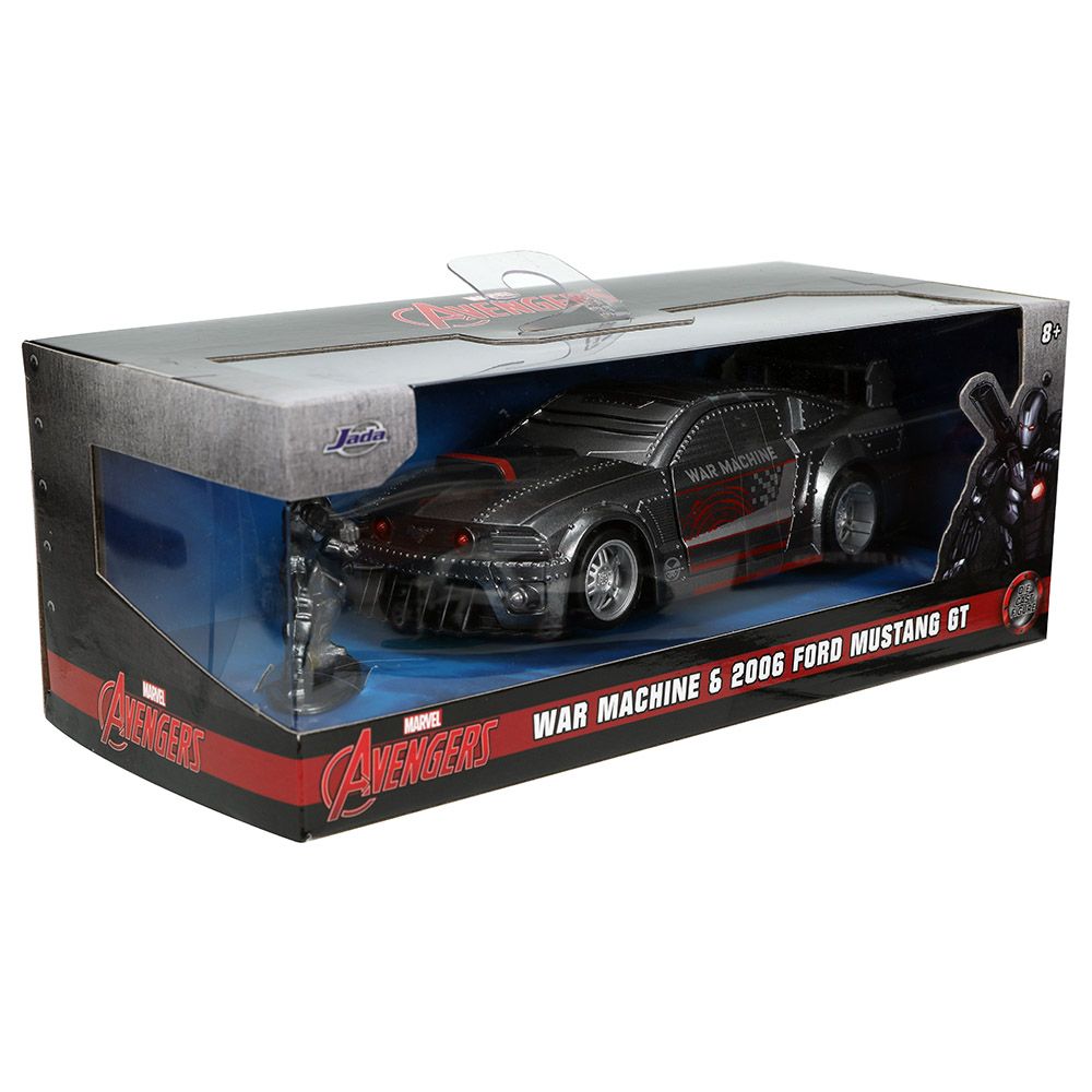 Jada - Marvel War Machine 2006 Ford Mustang Gt 1/32 - Grey