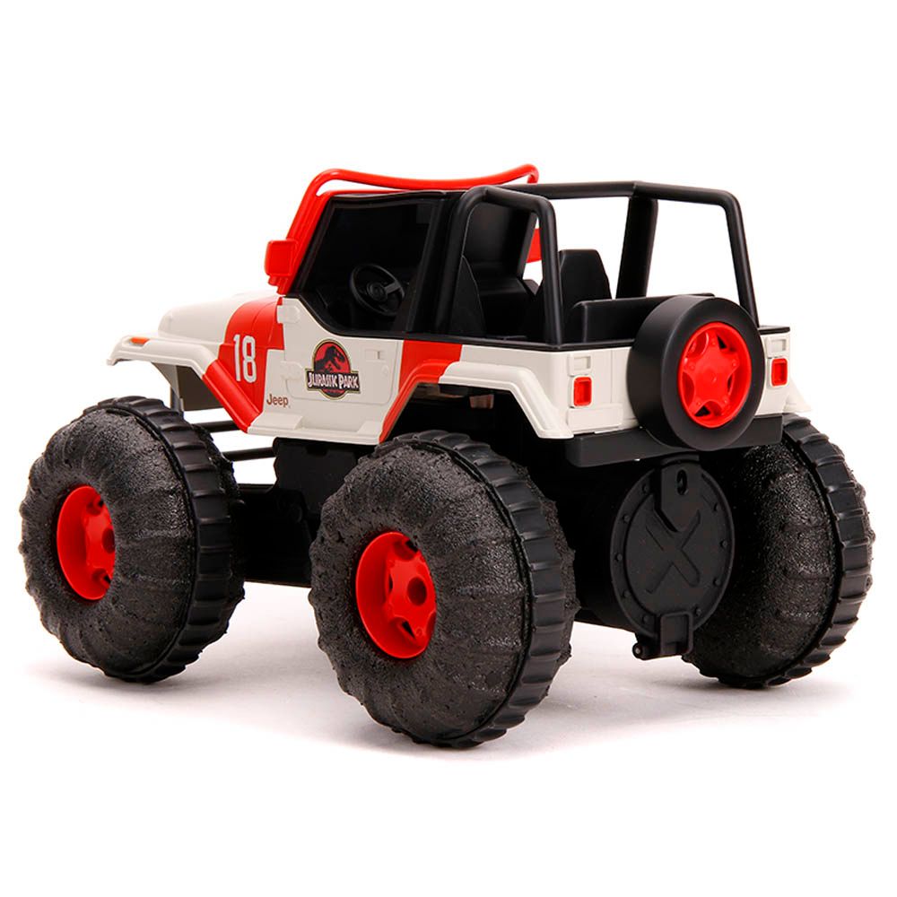 Jada - Jurassic Park Remote Control Sea & Land Jeep 1/16