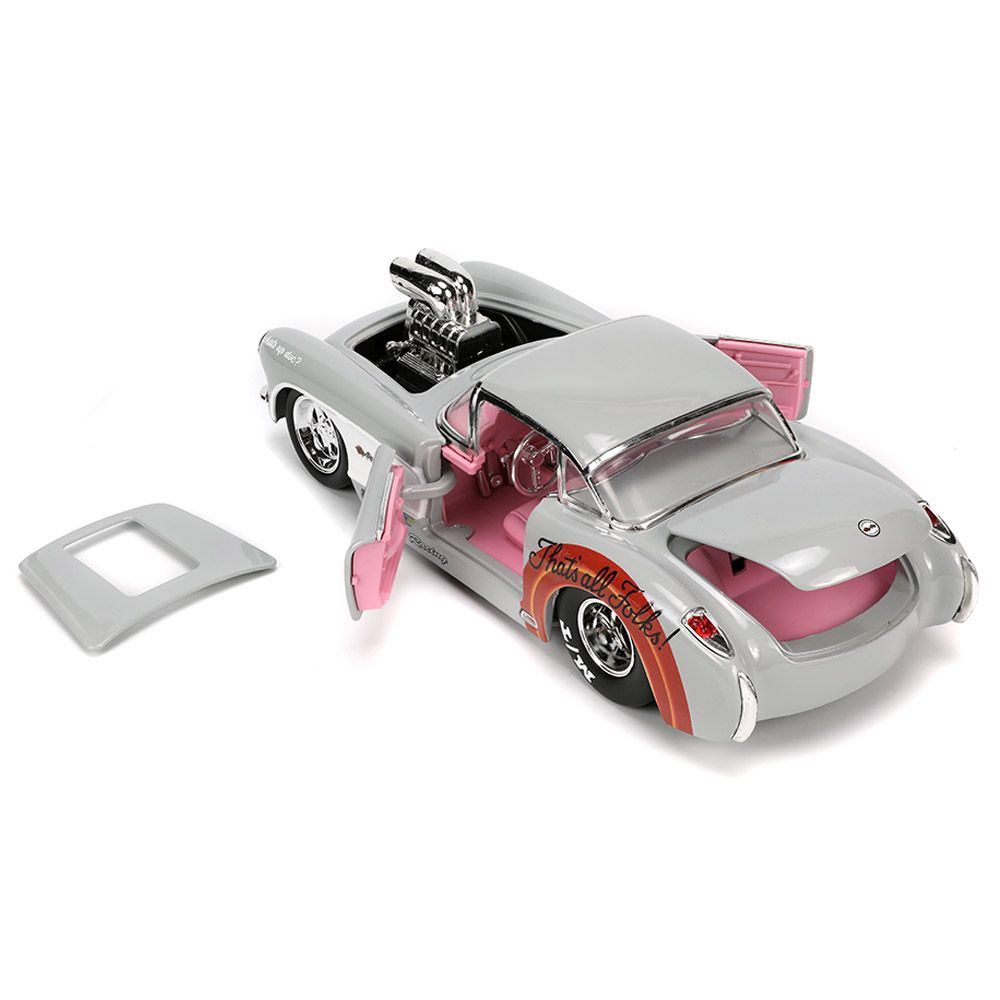 Jada - Looney Tunes 1967 Chevy Corvette 1/24 - Grey