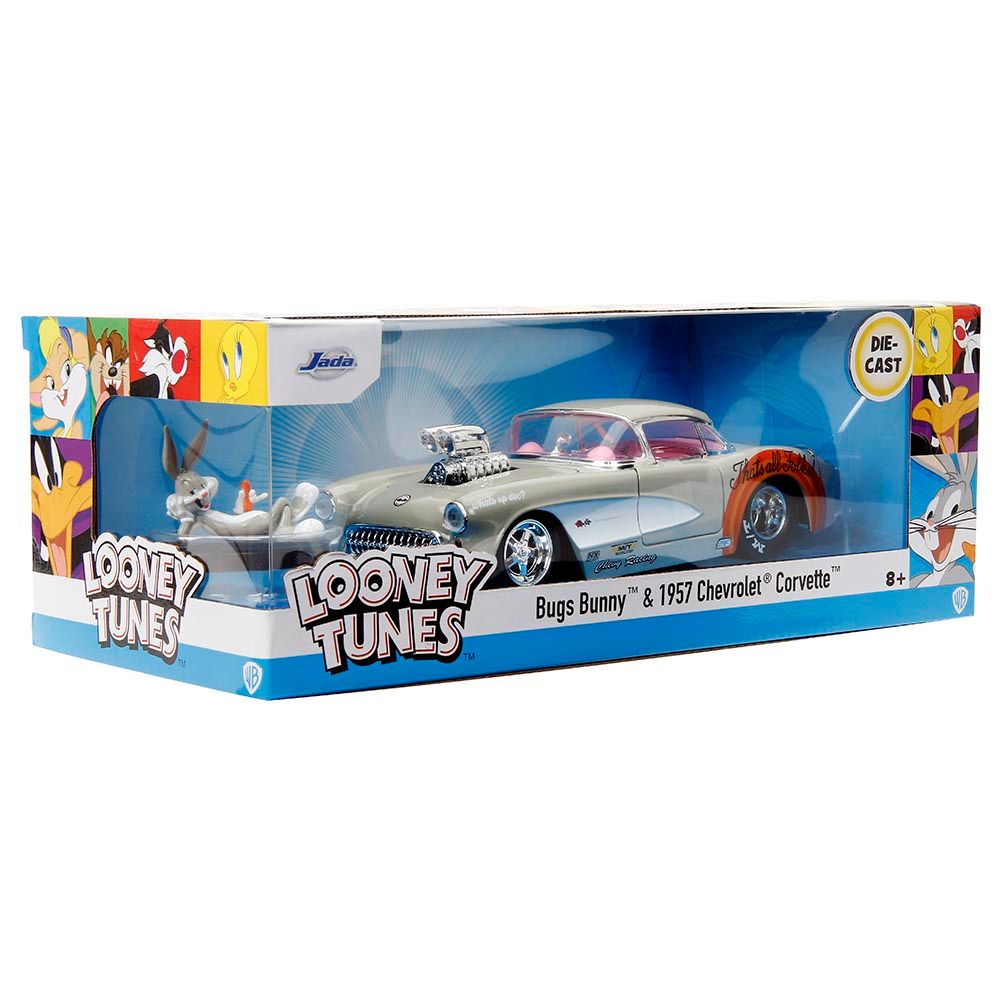 Jada - Looney Tunes 1967 Chevy Corvette 1/24 - Grey