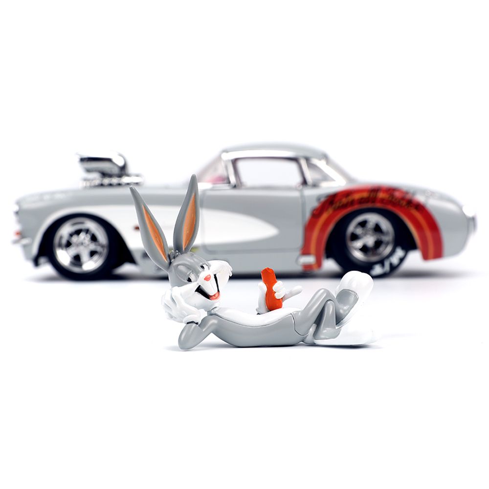 Jada - Looney Tunes 1967 Chevy Corvette 1/24 - Grey