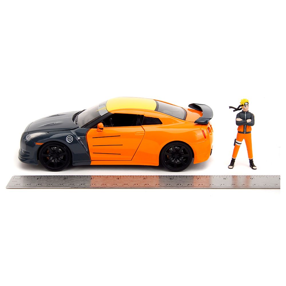 Jada - 1/24 Naruto Figure w/ 2009 Nissan GT-R Car