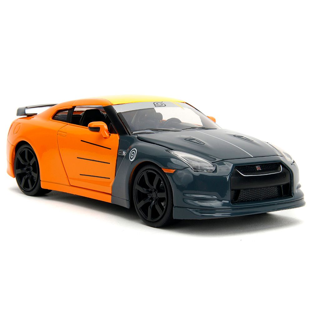 Jada - 1/24 Naruto Figure w/ 2009 Nissan GT-R Car