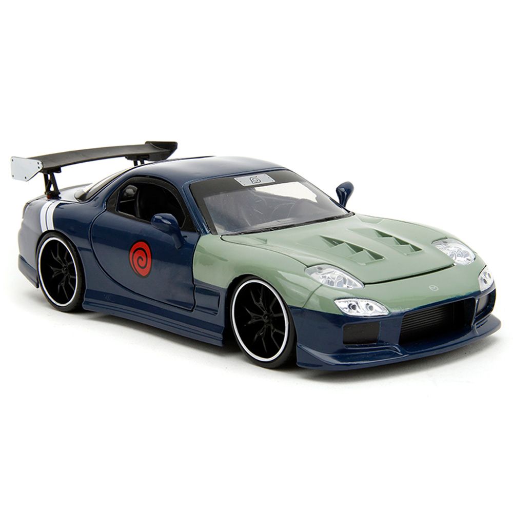 Jada - 1/24 Naruto Figure w/ 1995 Mazda RX-7 Car