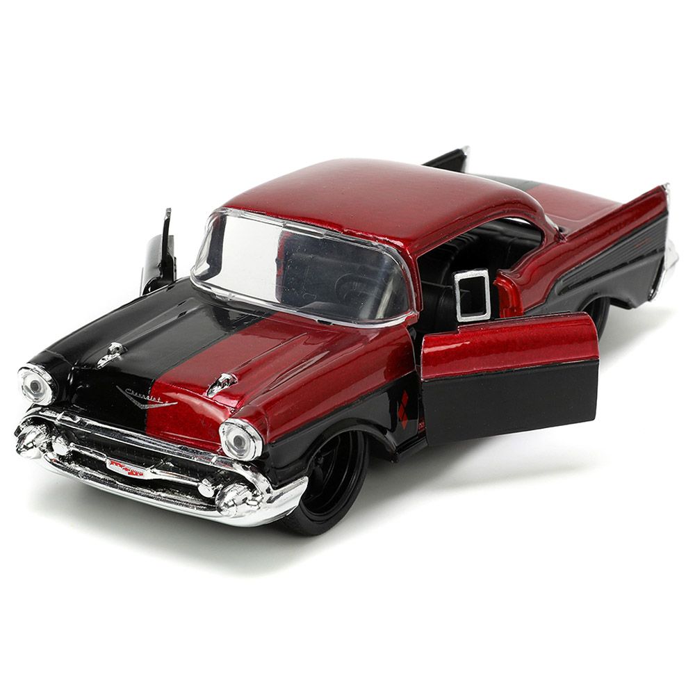 Jada - Harley Quinn 1957 Chevy Bel Air 1/32 - Red