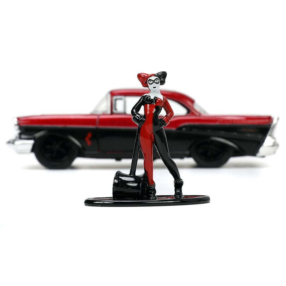 Jada - Harley Quinn 1957 Chevy Bel Air 1/32 - Red