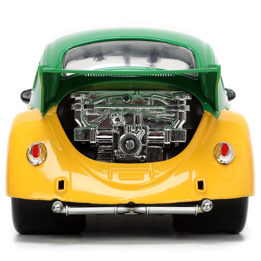 Jada - 1/24 Ninja Turtles Michelangelo w/ 1959 VW Drag Beetle Car